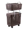 Plastic laundry basket details Picture